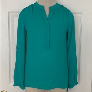 Gorgeous long sleeve V- neck Tunic- XS